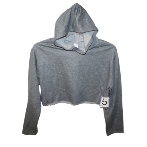 Women's Crop Top Hoodie - Picture 4 of 11